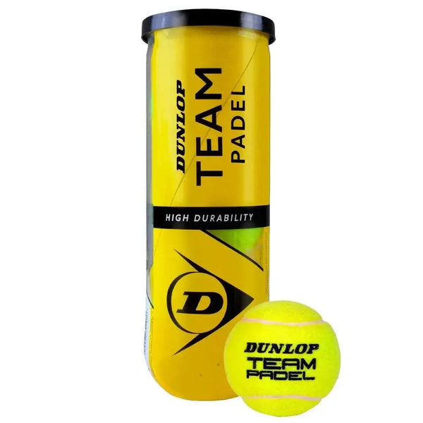 TUBE DE 3 BALLES DE PADEL DUNLOP TEAM