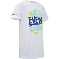 Babolat Exercise Cotton Tee Boy White
