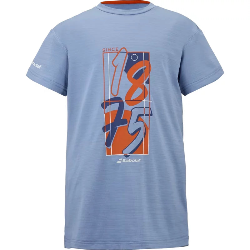 T-shirt Babolat Exercise Graphic Boy Forever Blue