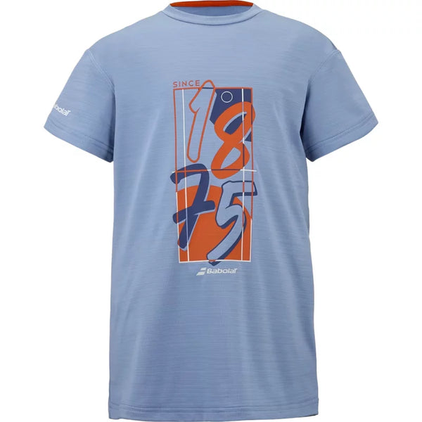 T-shirt Babolat Exercise Graphic Boy Forever Blue