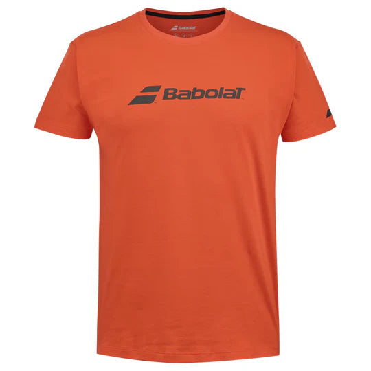 T-Shirt Babolat Exercise Tee Boy Fiesta Red