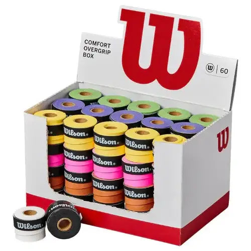 Wilson Pro Overgrip Boîte de 60 Couleurs