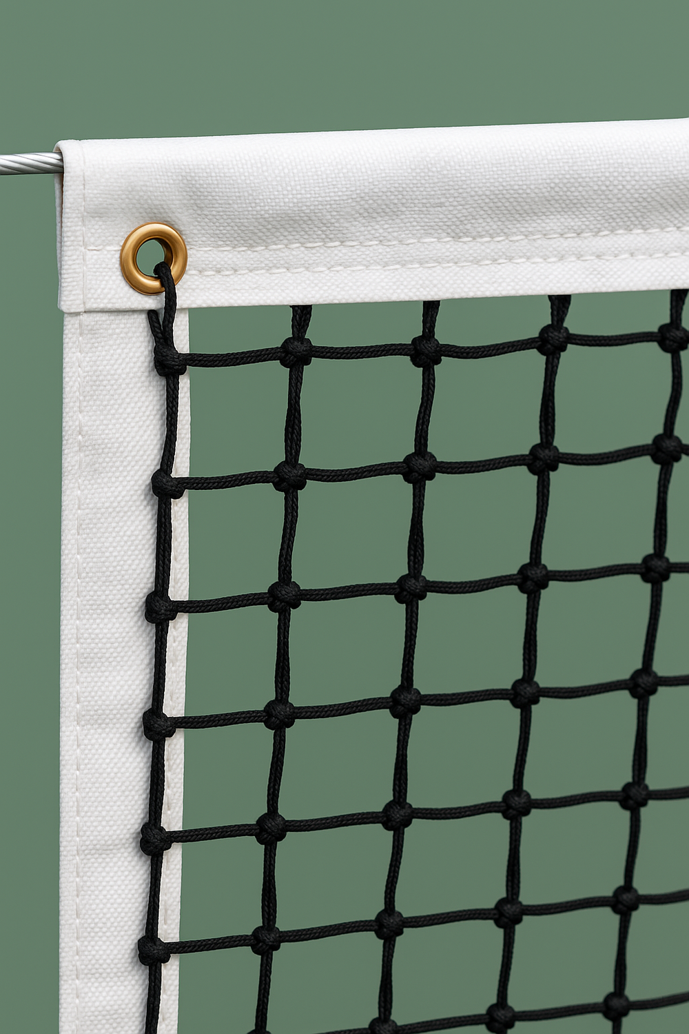 Filet de Tennis – Bande Textile (Modèle Classique)