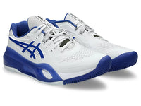 ASICS GEL-RESOLUTION X CLAY - WHITE/DARK COBALT