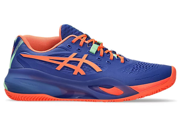 ASICS GEL-RESOLUTION X PADEL - DARK COBALT-VIVID CORAL
