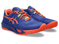 ASICS GEL-RESOLUTION X PADEL - DARK COBALT-VIVID CORAL