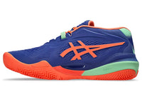 ASICS GEL-RESOLUTION X PADEL - DARK COBALT-VIVID CORAL