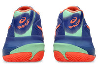 ASICS GEL-RESOLUTION X PADEL - DARK COBALT-VIVID CORAL