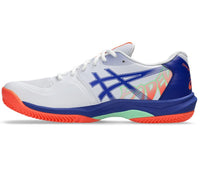 ASICS GAME FF PADEL - WHITE/VIVID CORAL