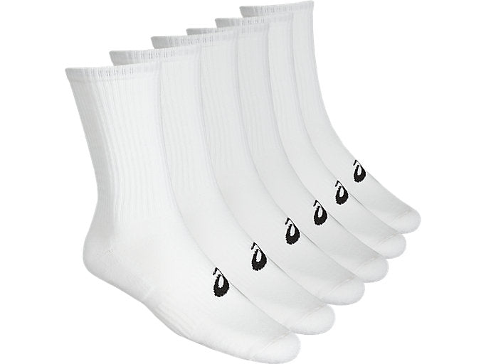 CHAUSSETTES ASICS WHITE (6PCS)