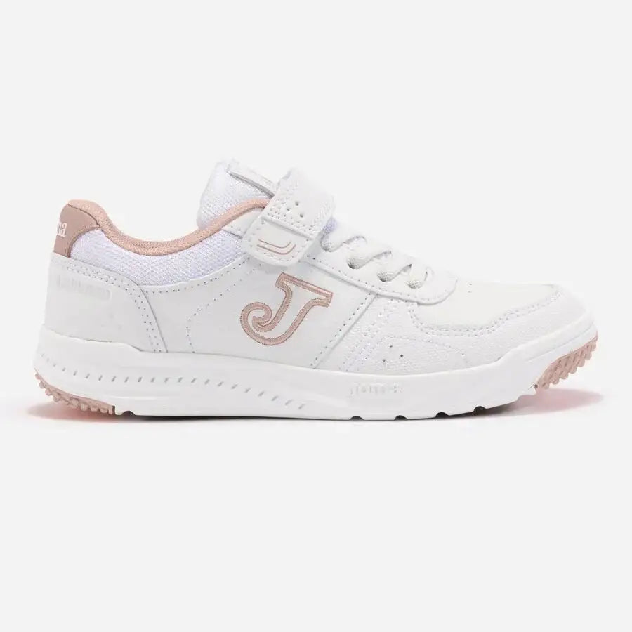 Joma Zapatillas casual W.Harvard Jr 24 junior blanco rosa