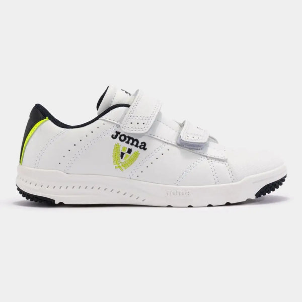 Joma JR 24 Junior Blanc Vert Citron - Tennis & Padel