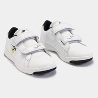 Joma JR 24 Junior Blanc Vert Citron - Tennis & Padel