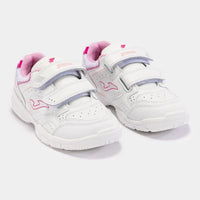 Chaussures joma casual W.School Jr 24 junior blanc rose