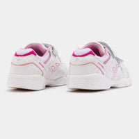 Chaussures joma casual W.School Jr 24 junior blanc rose