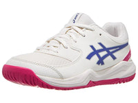 ASICS Gel-dedicate 8 GS cream/dark cobalt
